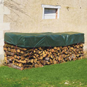 Bche de protection bois - 1m50 x 6m00